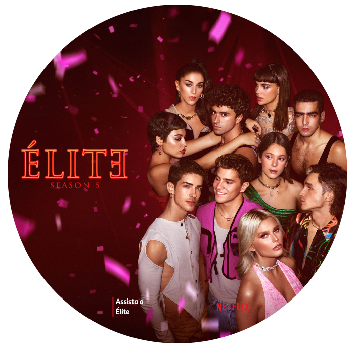 Alt text: Imagem da série “Élite” disponível na Netflix.
